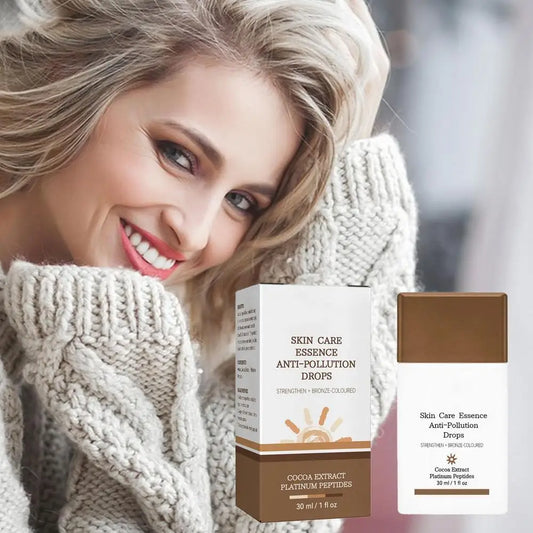 Liquid Bronzer Drops Tan Peptide Serums
