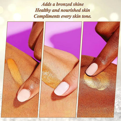 Liquid Bronzer Drops Tan Peptide Serums