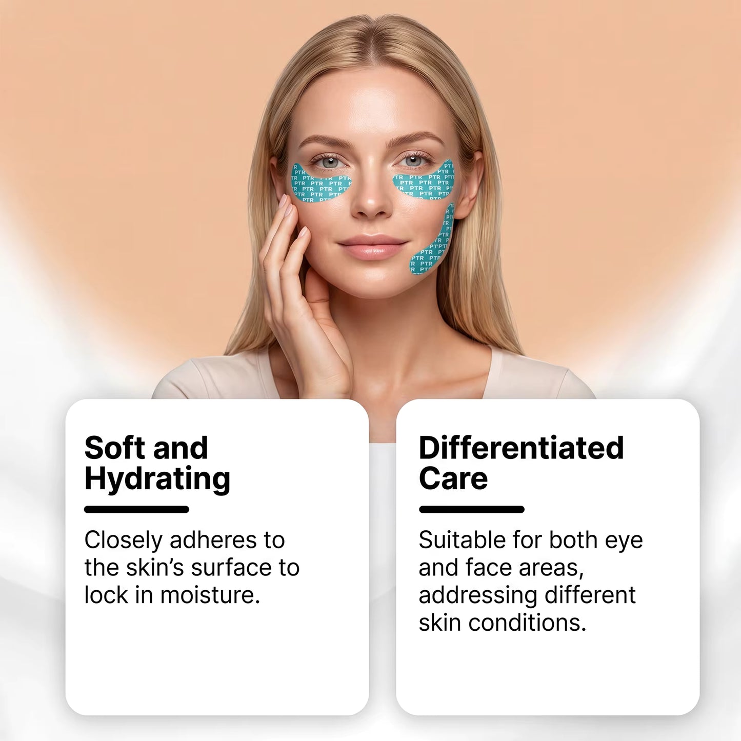 Peptide Infused Face & Eye Tape
