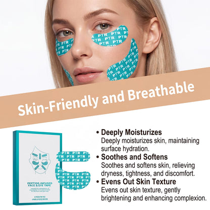 Peptide Infused Face & Eye Tape